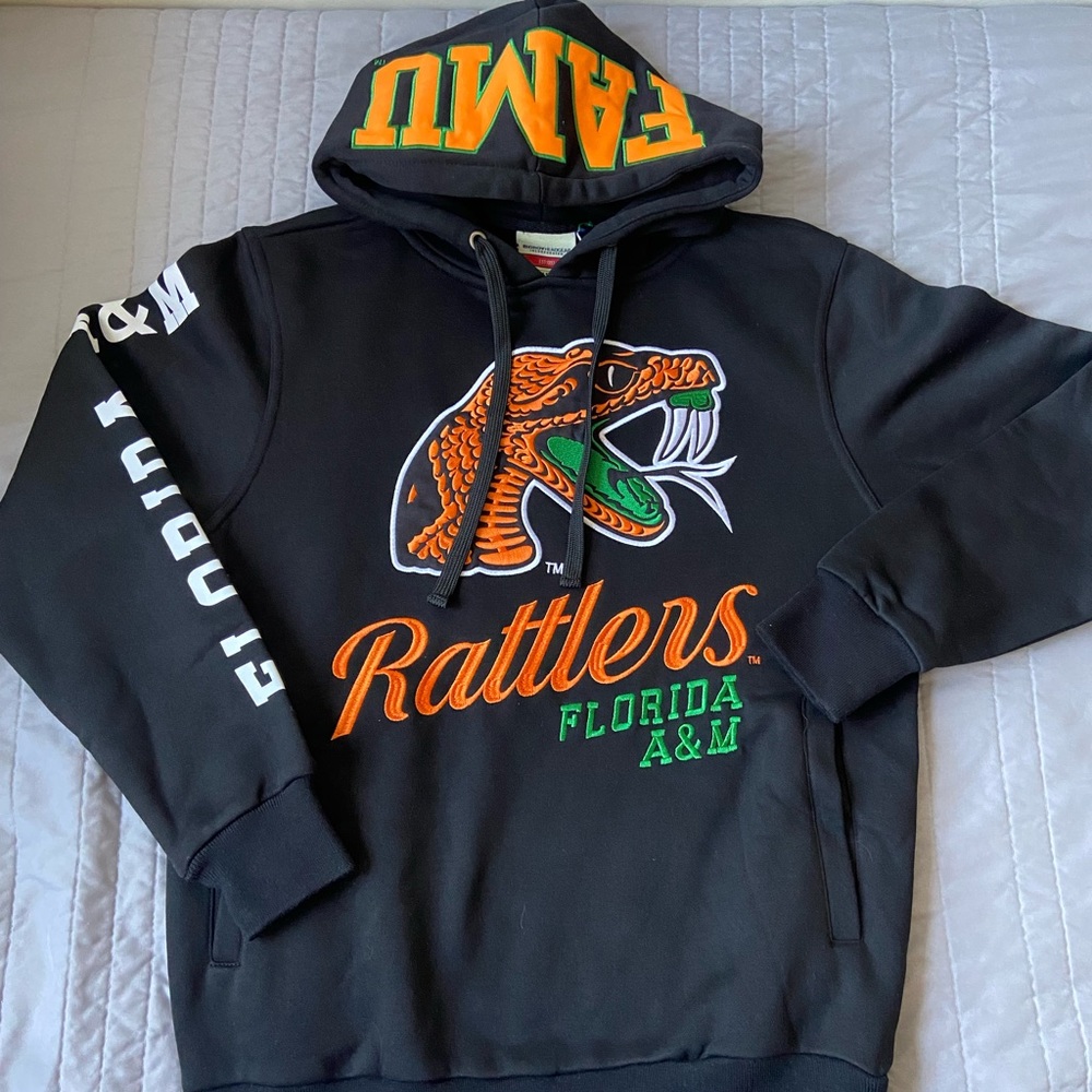 Florida Rattlers FAMU Vintage Hoodie Mens Small